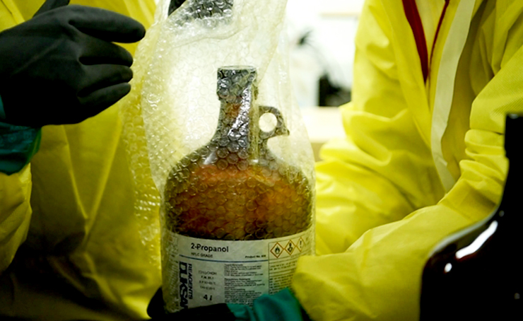 약품 시약포장 연구실이전업체의 약품 시약 포장이사 현장!