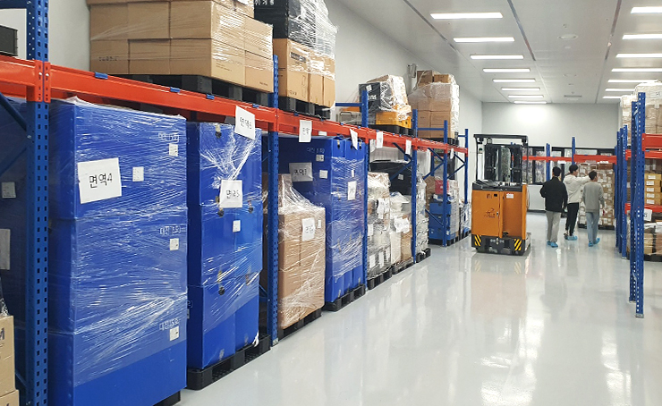 부품창고이사 [물류센터이전] 제조업체 공장 부품창고이사 했습니다.