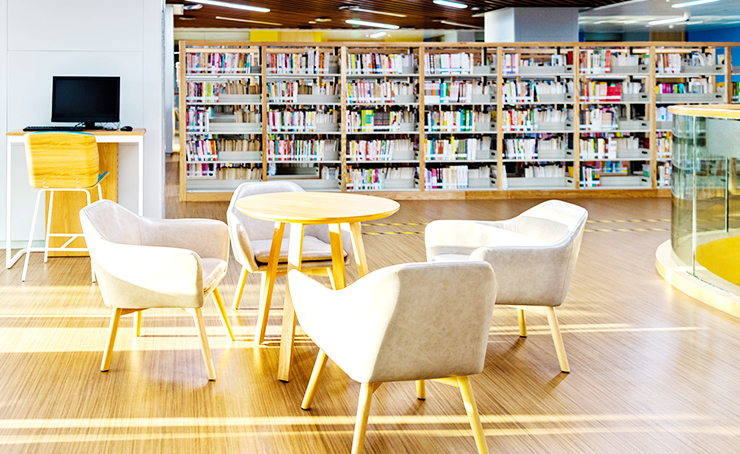 도서관이사 중학교 도서관이사 서가설치 및 책정리까지!